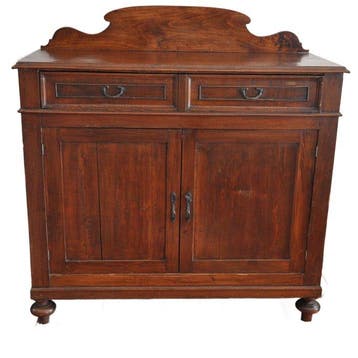 Credenza - Walnoot - Zeldzaam. Italië, 19e eeuw.
