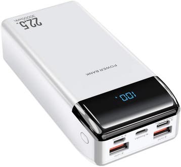 DrPhone PW4 Powerbank 30000mah - 22.5W- Draagbare Oplader -, Verzenden, Nieuw