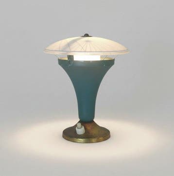 Lamp - Art Déco-stijl - Italiaans ontwerp - Bakeliet,