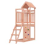 vidaXL Speeltoren Bruin 110,5 x 52,5 x 214 cm Massief, Verzenden, Nieuw