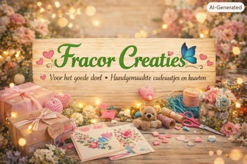 Nieuwe klant bij Fracor Creaties Pak nu je korting#, Hobby en Vrije tijd, Verzenden, Nieuw, Overige thema's