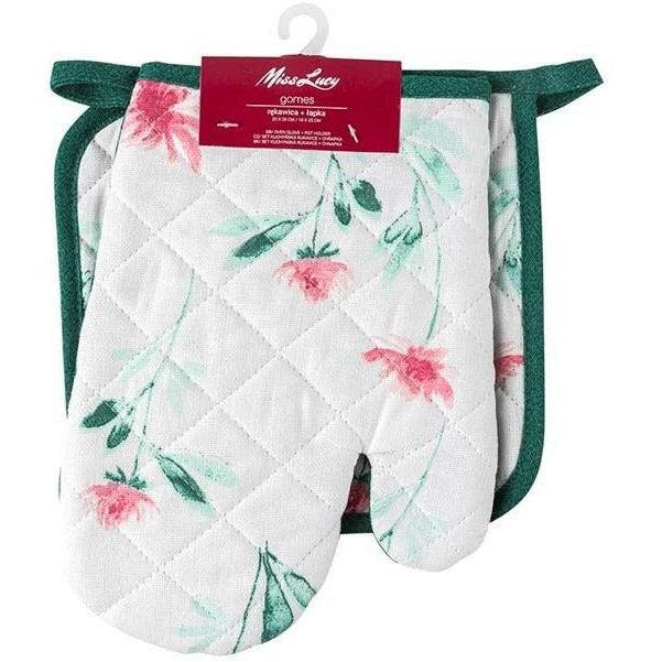 Miss Lucy Gomes ovenhandschoen en pan lap set van 2 stuks 18, Huis en Inrichting, Keuken | Textiel, Ophalen of Verzenden