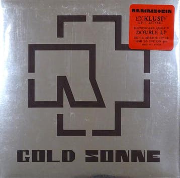 LP gebruikt - Rammstein - Gold Sonne, Verzenden, Zo goed als nieuw, Overige formaten