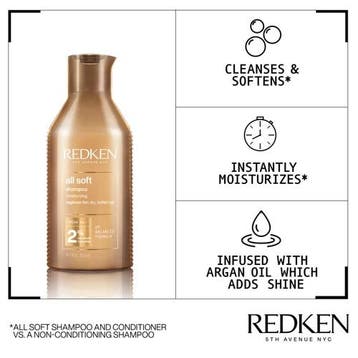 Redken All Soft Shampoo, Verzenden, Nieuw