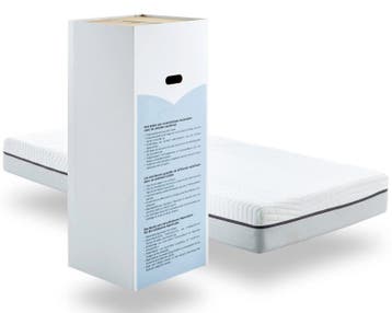 Polypreen Buddy Traagschuim Hybride Pocketveringmatras 20 cm, Nieuw
