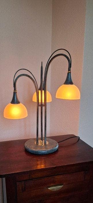 Wofi Leuchten GmbH - Tafellamp - Metaal, Glas - Duits Design