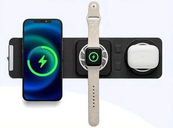Draadloze oplader – 3-in-1 Opvouwbaar MagSafe Laadstation –, Ophalen of Verzenden, Nieuw