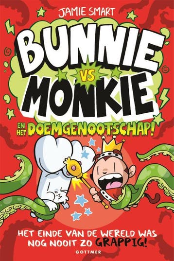 Bunnie Vs Monkie En Het Doemgenootschap! | Jamie Smart, Ophalen of Verzenden