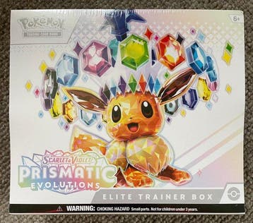 Pokémon - 1 Elite trainer box - Scarlet & Violet Prismatic, Nieuw