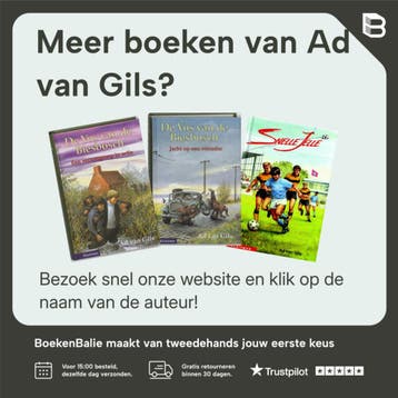 Terug in bezet gebied / De Vos van de Biesbosch / 3, Boeken, Verzenden, Zo goed als nieuw, Ad van Gils