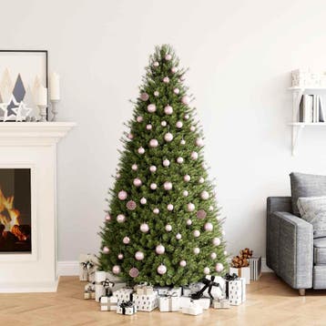 vidaXL 100-delige Kerstballenset roze, Verzenden, Nieuw