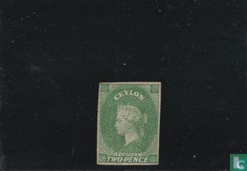 Sri Lanka - Koningin Victoria - 1857, Verzenden, Postfris