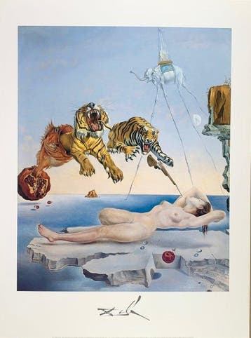 Salvador Dali (1904-1989) - (after) - Dream ... - Artprint