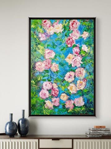 Jana Noldin - Original Painting Rose 1