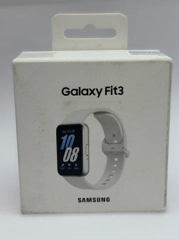 Samsung Galaxy Fit3 Smartwatch | Silver | New & Factory, Nieuw