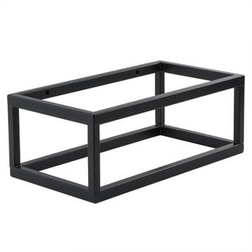 Mat zwart frame voor fontein toilet 40x22x15 handdoekrek, Verzenden, Nieuw