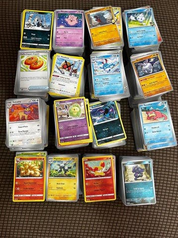 Pokémon - 2500 Bulk kaarten - Various sets, Nieuw