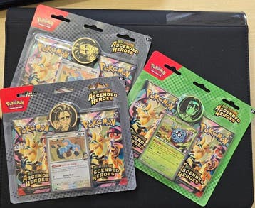 Pokémon - 3 Blisterverpakking - Mega Evolution: Ascended, Nieuw