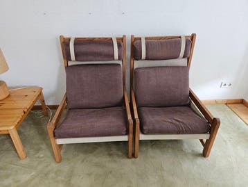 Niels Eilersen - Niels Eilersen - Lounge stoel (2) - Hout,