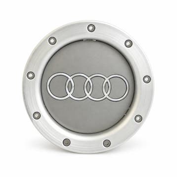 Originele Audi naafkap - zilver, Ophalen of Verzenden, Nieuw