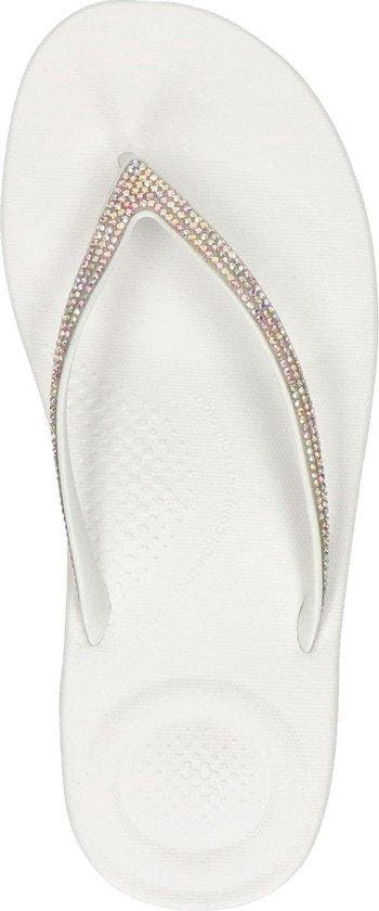 FitFlop dames slippesr wit maat 41 Iqushion Sparkle TPU Dame, Verzenden, Nieuw, Wit