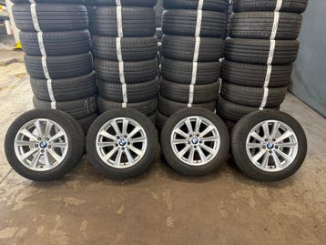 225-55-17 Toyo BMW F10 6.5mm Zomerbanden Velgen 225 55 17, Ophalen, Gebruikt, Banden en Velgen, 17 inch