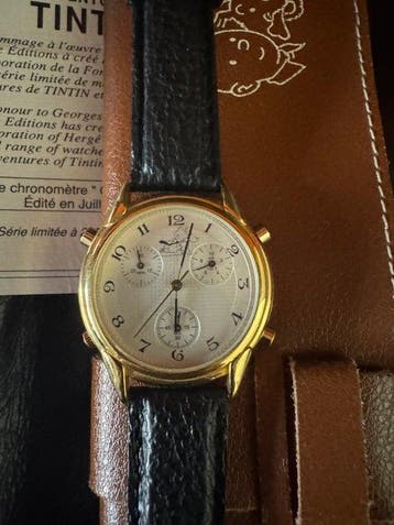 Citime - Tintin - 1 - Montre Chronographe Swiss, Nieuw