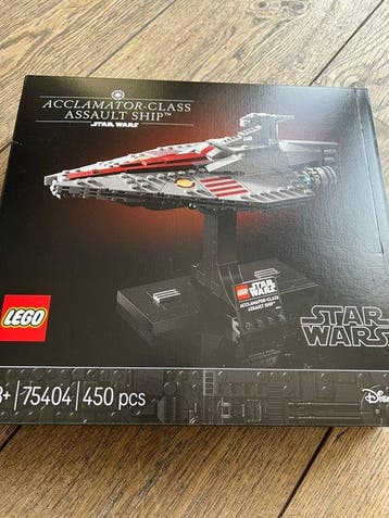 Lego Set - 75404 - Star Wars - Acclamator-class Assault Ship, Nieuw