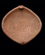 Precolumbiaans. Marajoara Decoratieve keramische kom Met