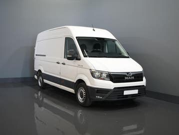 MAN TGE 3.140 140 pk 2.0 TDI DSG Aut. L3H3 EXPORT 270Gr.Deur, Automaat, Stof, Gebruikt, MAN