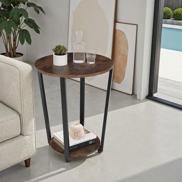 Bijzettafel Swindon 50x62,5cm, Huis en Inrichting, Tafels | Bijzettafels, Verzenden, Nieuw