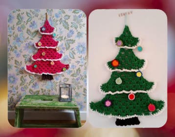 Haakpatroon byClaire Granny Kerstboom, Ophalen of Verzenden, Nieuw, Breien of Haken, Wol of Garen