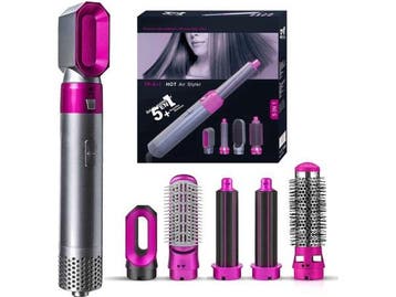 Veiling - 5-in-1 Multifunctionele Haarstyler – 1000W Föhn, Nieuw