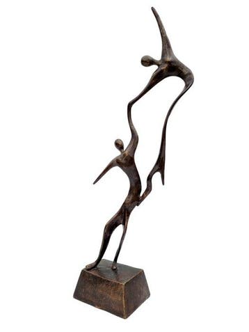 sculptuur, More friends - 60 cm - Brons, Antiek en Kunst
