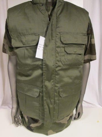 Bodywarmer groen met binnenzak (vest, Bodywarmers, Kleding), Kleding | Heren, Bodywarmers, Ophalen of Verzenden, Nieuw