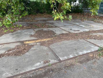 Gebruikte betonplaat 200x120x12 met hoeklijn B Keus..., Ophalen of Verzenden, Nieuw