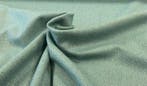 Zacht geweven mix van wol, zeegroen, gemaakt in Italië -