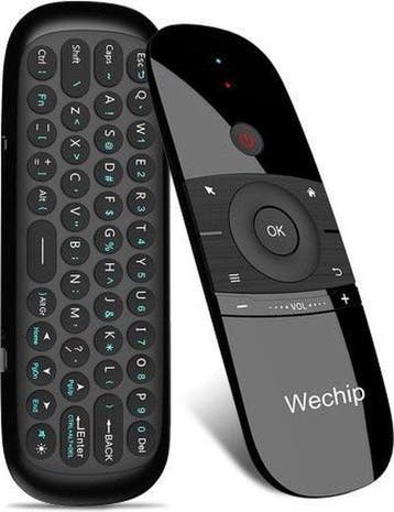 Retourdeal: Wechip W1 2.4G Air Mouse Draadloze toetsenbordaf, Ophalen of Verzenden, Nieuw