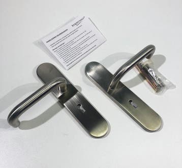 IMPRESSO PRATO SL56 MM DEURBESLAG RVS, Doe-het-zelf en Verbouw, Hang- en Sluitwerk, Ophalen of Verzenden, Nieuw, Rvs