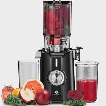 Krachtige Slow Juicer met 200W Motor en Extra Brede Opening, Verzenden, Nieuw