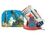 S.H. Horikawa - Blikken speelgoed - Atlas Rocket Launcher, Antiek en Kunst, Antiek | Speelgoed