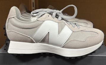 New Balance 327 Sneakers Grijs Wit Maat 44.5 Nieuw, New Balance, Overige kleuren, Verzenden, Nieuw