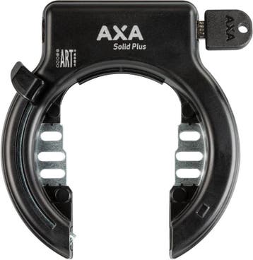 Ringslot AXA Solid Plus met spatbordbevestiging ART** zwart, Fietsen en Brommers, Fietsaccessoires | Fietssloten, Verzenden, Nieuw