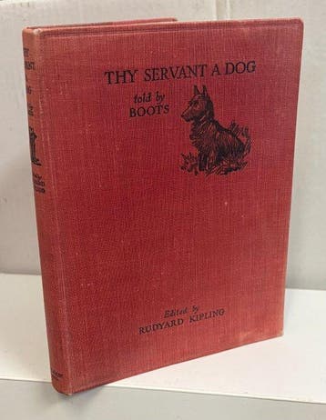 Rudyard Kipling; G. L. Stampa - Thy Servant a Dog - Rudyard, Antiek en Kunst