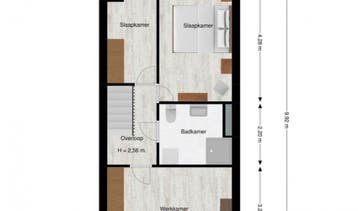 Te Huur 4 kamer Appartement Vliestroom In Alphen aan den Rij, Direct bij eigenaar, Alphen aan den Rijn, Appartement, Zuid-Holland