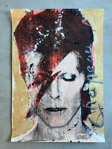 Ronald Chapeau (1969) - David Bowie x Ziggy Stardust