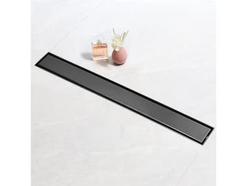 Veiling - SaniteModar Doucheafvoer (Zwart) 30cm, Nieuw