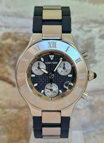 Cartier - Chronoscaph - Zonder minimumprijs - Ref. 2424 -, Nieuw