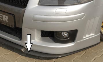 Rieger spoilerzwaard | geschikt voor Audi A3 8P 2003-2005 3D, Auto-onderdelen, Verzenden, Nieuw, Audi