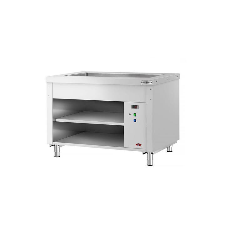 GGM Gastro | Buffet warmhoud KOPENHAGEN - 1240mm - met |, Huis en Inrichting, Keuken | Servies, Effen, Nieuw, Kop(pen) en/of Schotel(s)